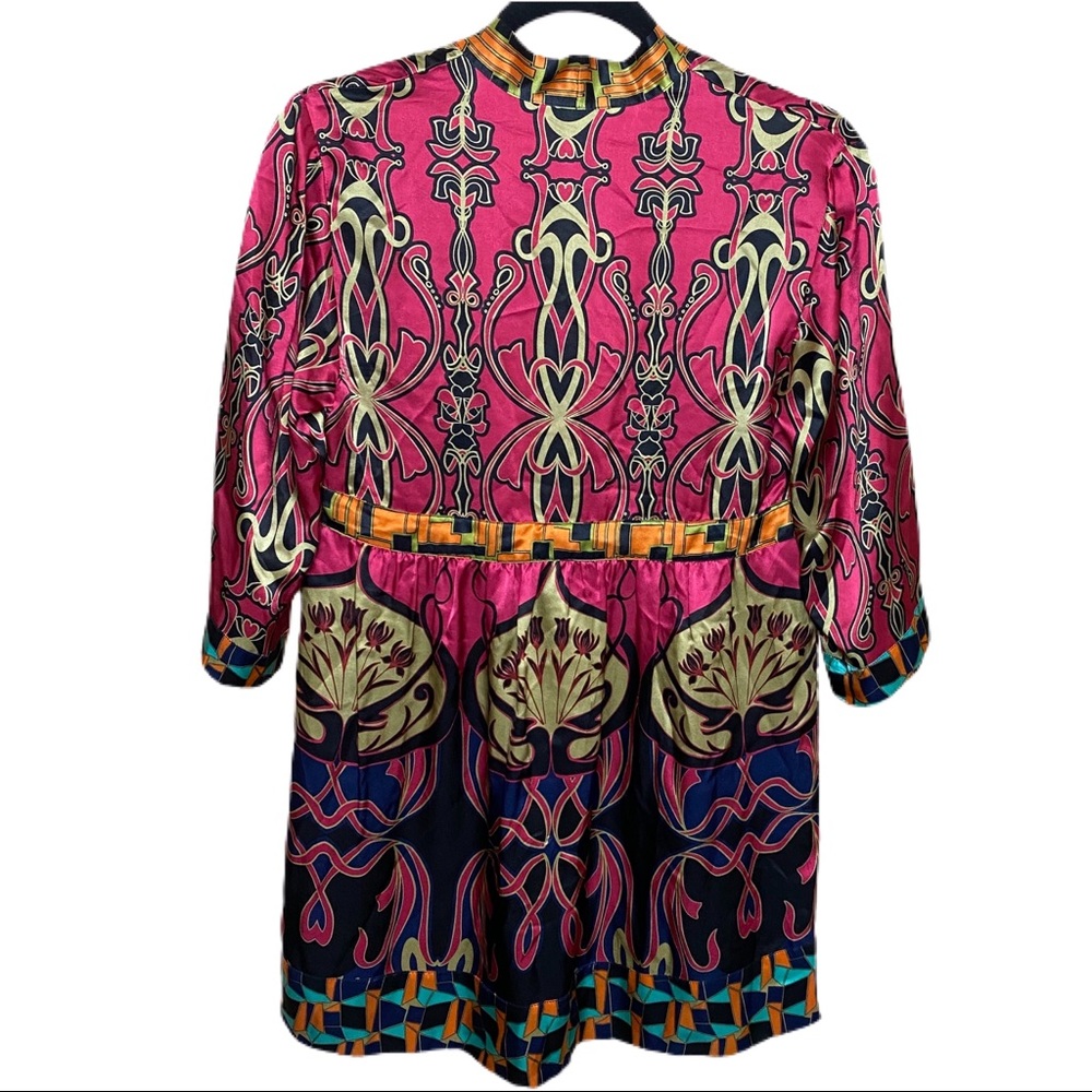 Cabi Silk Kimono Top Boho Tunic Small - Picture 2 of 8